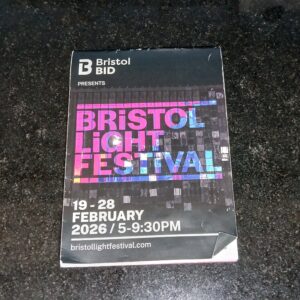 Image of the Bristol Light Festival 2026 Leaflet